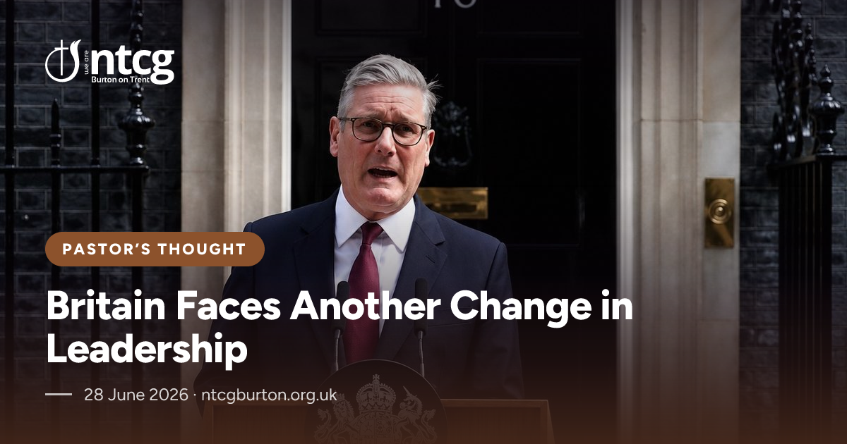 Link preview card for Britain Faces Another Change in Leadership