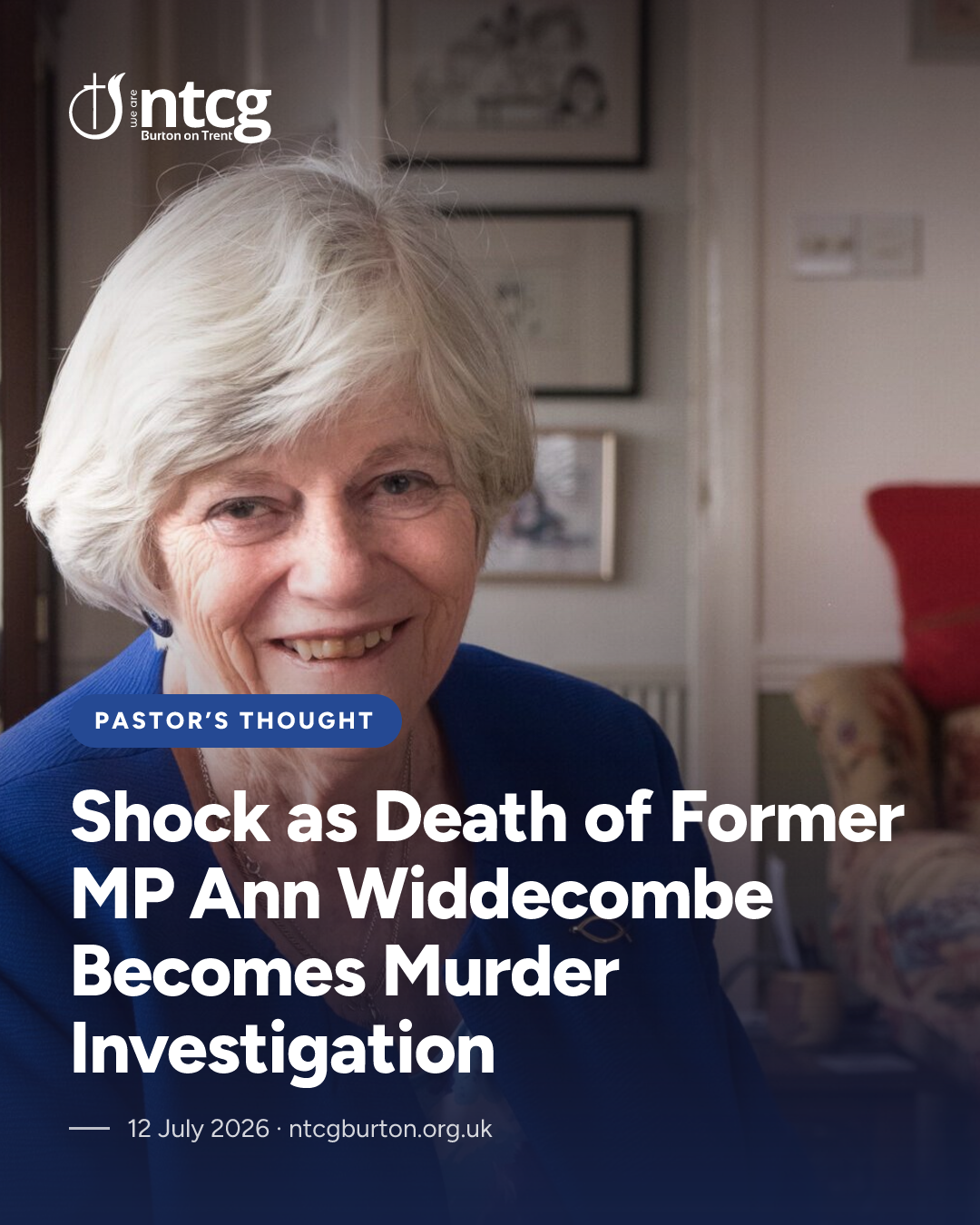 Instagram portrait card for Shock as Death of Former MP Ann Widdecombe Becomes Murder Investigation
