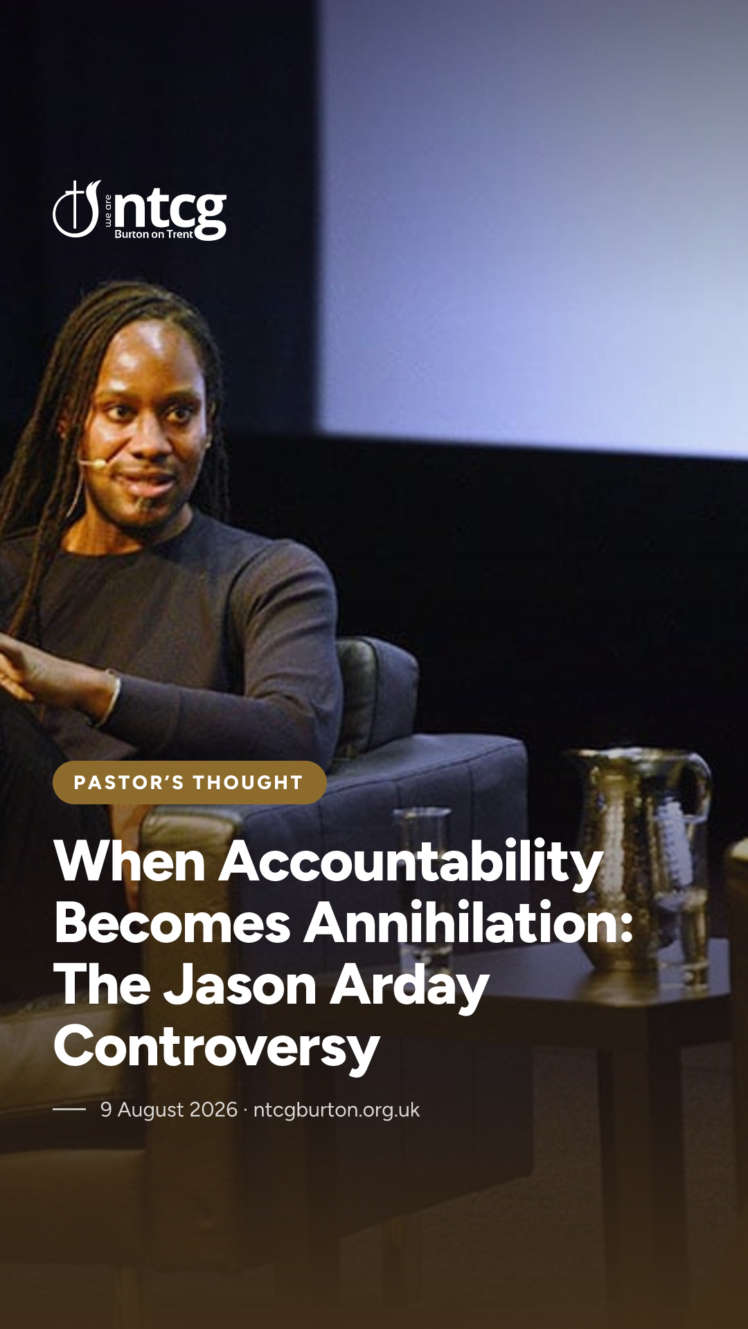 Story / Reel card for When Accountability Becomes Annihilation: The Jason Arday Controversy